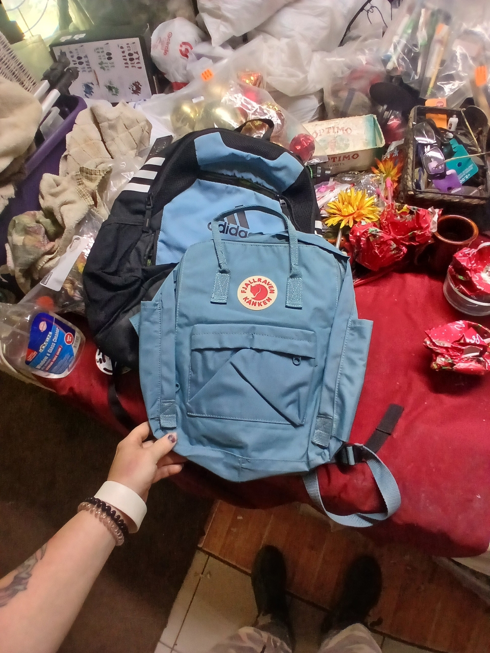 Fjallraven Kanken Mini Backpack - Light Blue